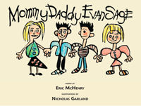 Mommy Daddy Evan Sage, book cover, Eric McHenry
